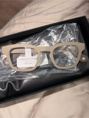 Carolina Lemke Rectangle Optical Glasses for Men